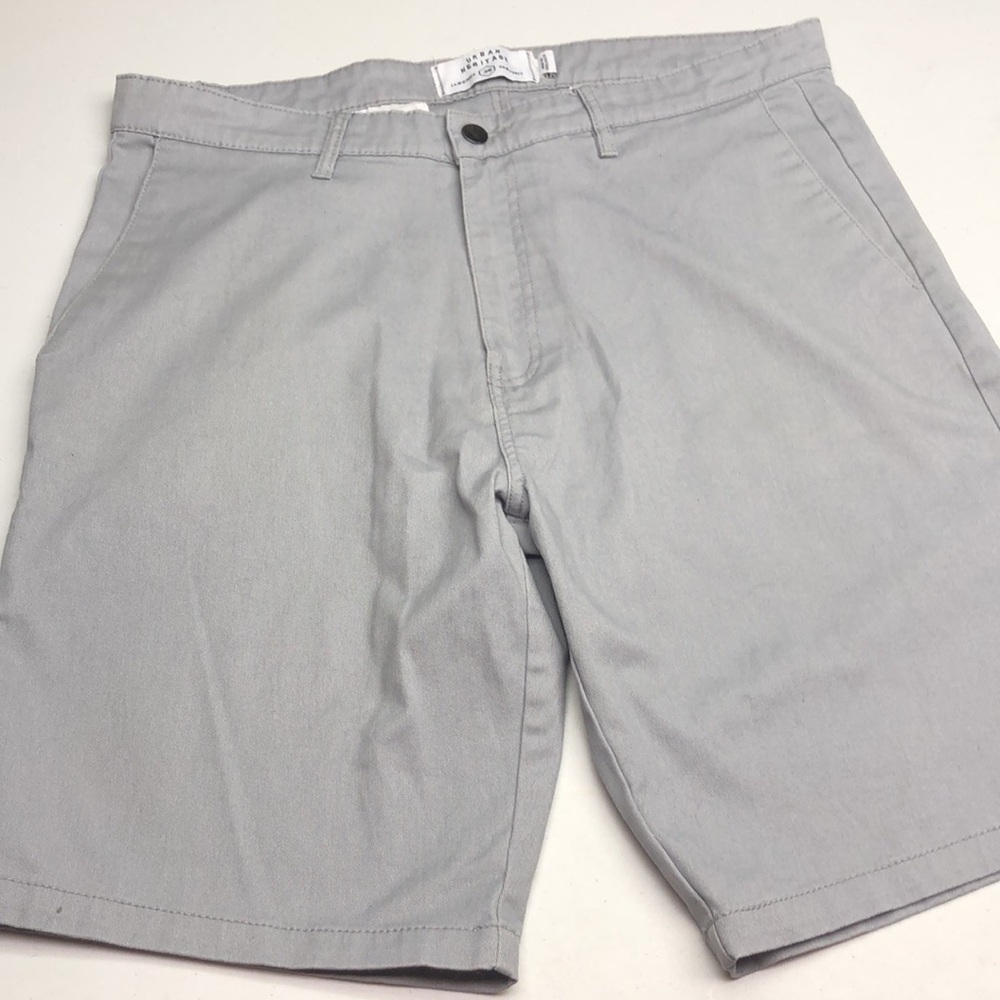 MENS URBAN HERITAGE GRAY CASUAL SHORTS W36 ⭐️
